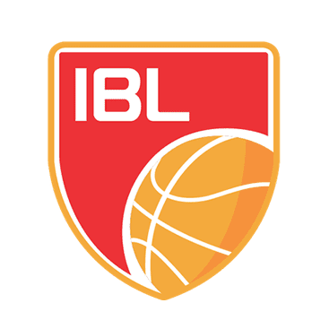 Logo rasmi IBL dan Melbet, rakan pertaruhan rasmi Liga Bola Keranjang Indonesia